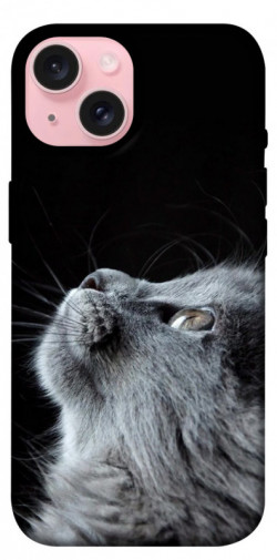 Чехол itsPrint Cute cat для Apple iPhone 15 (6.1")