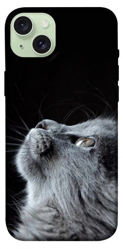 Чехол itsPrint Cute cat для Apple iPhone 15 Plus (6.7"), животные, купить оптом с доставкой