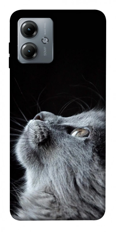 Чехол itsPrint Cute cat для Motorola Moto G14, животные, купить оптом с доставкой