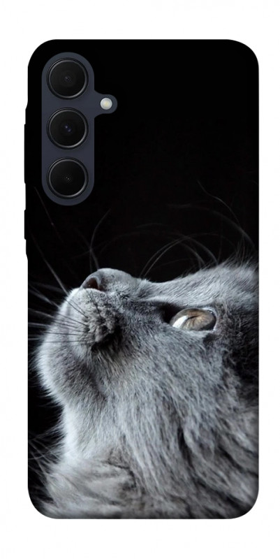 Чохол itsPrint Cute cat для Samsung Galaxy A35, тварини, купити оптом з доставкою