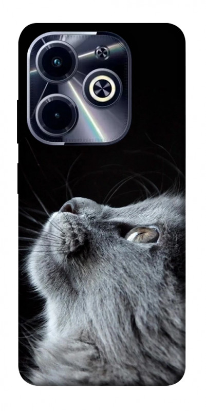 Чехол itsPrint Cute cat для Infinix Hot 40i, животные, купить оптом с доставкой