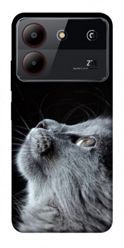 Чехол itsPrint Cute cat для ZTE Blade A54 4G