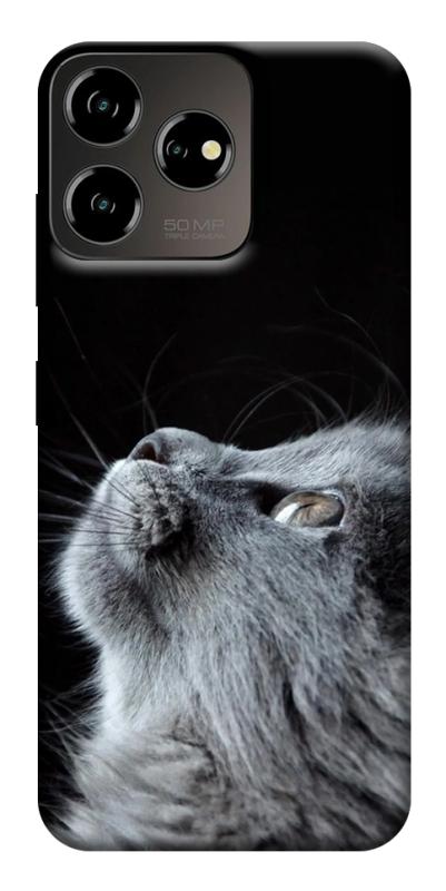 Чехол itsPrint Cute cat для ZTE Blade V50 Desing 4G, животные, купить оптом с доставкой