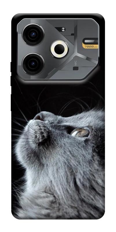 Чехол itsPrint Cute cat для TECNO Pova 6 Neo (LI6), животные, купить оптом с доставкой