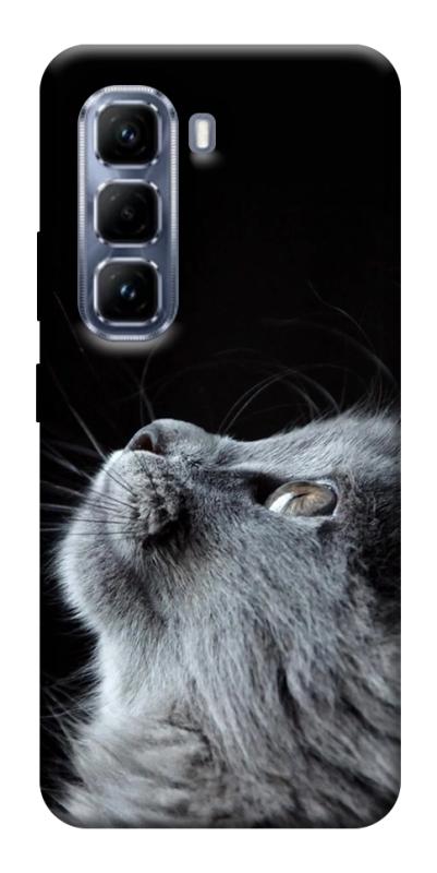 Чехол itsPrint Cute cat для Infinix Hot 50 Pro, животные, купить оптом с доставкой