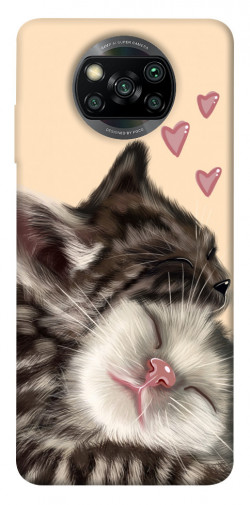 Чохол itsPrint Cats love для Xiaomi Poco X3 NFC / Poco X3 Pro