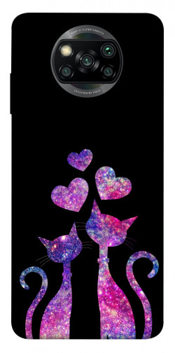 Чехол itsPrint Космические коты для Xiaomi Poco X3 NFC / Poco X3 Pro
