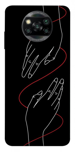 Чехол itsPrint Плетение рук для Xiaomi Poco X3 NFC / Poco X3 Pro