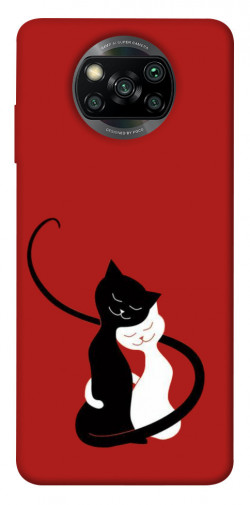 Чехол itsPrint Влюбленные коты для Xiaomi Poco X3 NFC / Poco X3 Pro