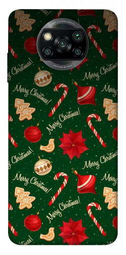 Чохол itsPrint Merry Christmas для Xiaomi Poco X3 NFC / Poco X3 Pro