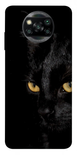 Чехол itsPrint Черный кот для Xiaomi Poco X3 NFC / Poco X3 Pro