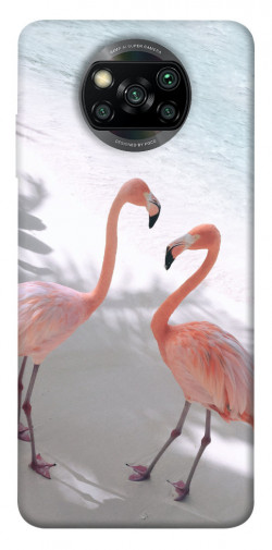 Чехол itsPrint Flamingos для Xiaomi Poco X3 NFC / Poco X3 Pro