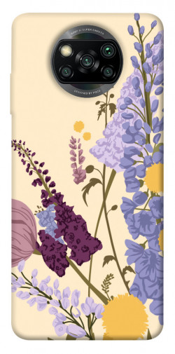 Чехол itsPrint Flowers art для Xiaomi Poco X3 NFC / Poco X3 Pro