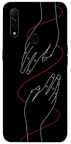 Чехол itsPrint Плетение рук для Oppo A31