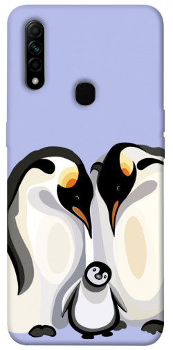 Чохол itsPrint Penguin family для Oppo A31