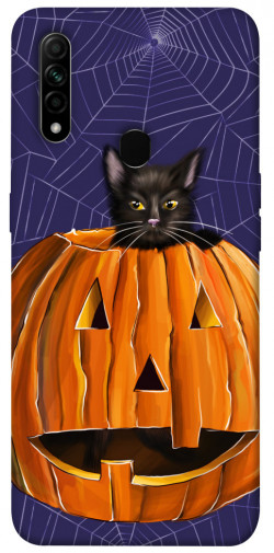 Чохол itsPrint Cat and pumpkin для Oppo A31
