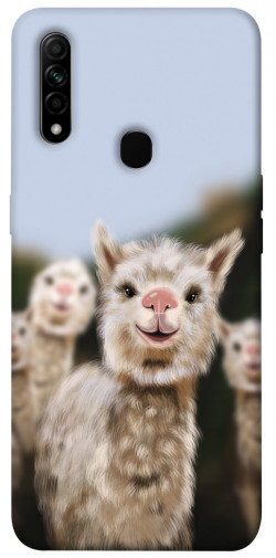 Чохол itsPrint Funny llamas для Oppo A31