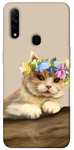 Чехол itsPrint Cat in flowers для Oppo A31