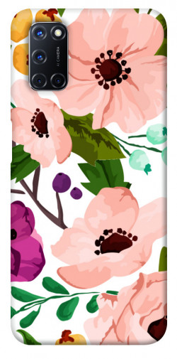 Чехол itsPrint Акварельные цветы для Oppo A52 / A72 / A92