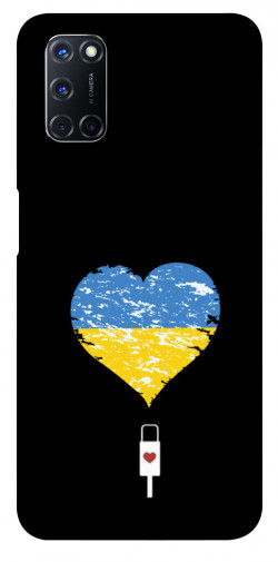 Чехол itsPrint З Україною в серці для Oppo A52 / A72 / A92