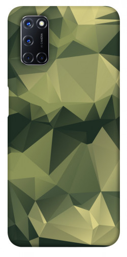 Чехол itsPrint Треугольный камуфляж 2 для Oppo A52 / A72 / A92
