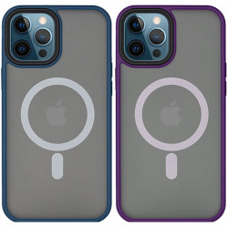 TPU+PC чохол Metal Buttons with MagSafe для Apple iPhone 14 Pro Max (6.7")