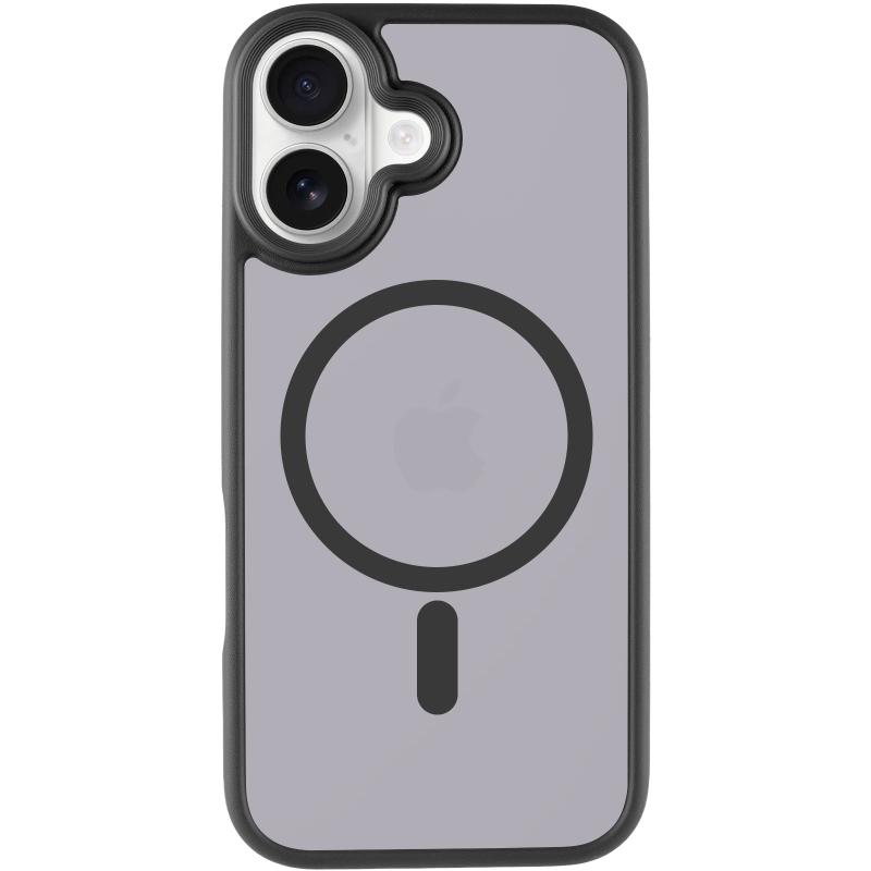 TPU+PC чехол Metal Buttons with MagSafe для Apple iPhone 17 (6.3) на картинке №2