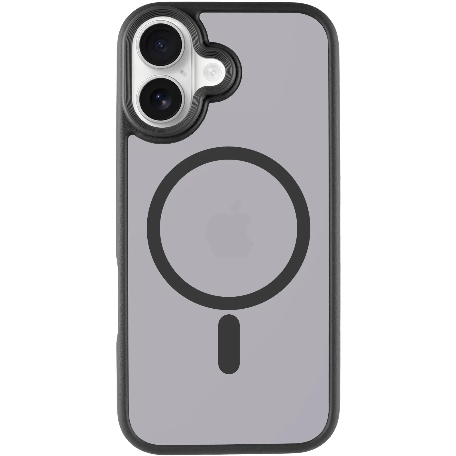TPU+PC чехол Metal Buttons with MagSafe для Apple iPhone 17 (6.3"), Черный / Black 1, TPU+PC, купить оптом с доставкой