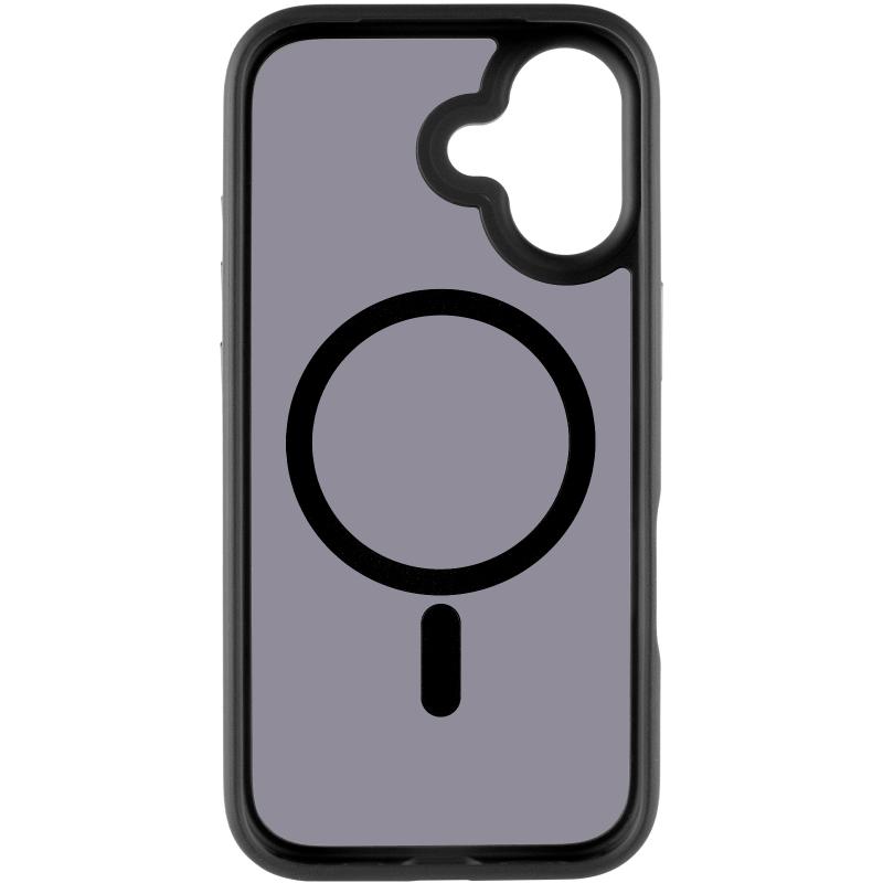 TPU+PC чехол Metal Buttons with MagSafe для Apple iPhone 17 (6.3) на картинке №3