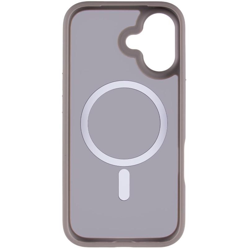 TPU+PC чохол Metal Buttons with MagSafe для Apple iPhone 17 (6.3) на малюнкі №3