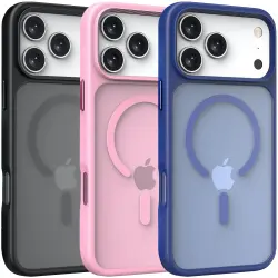 TPU+PC чохол Metal Buttons with MagSafe для Apple iPhone 17 Pro (6.3")