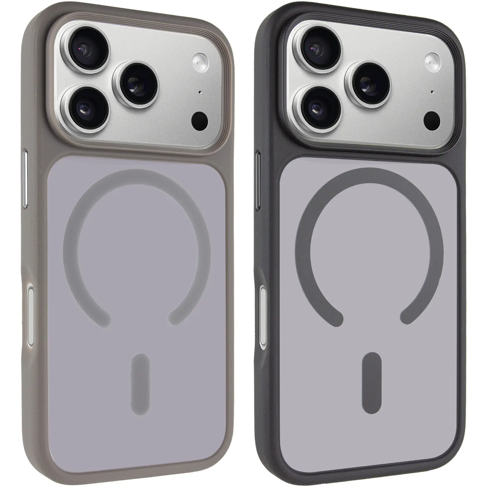 TPU+PC чехол Metal Buttons with MagSafe для Apple iPhone 17 Pro Max (6.9"), TPU+PC, купить оптом с доставкой