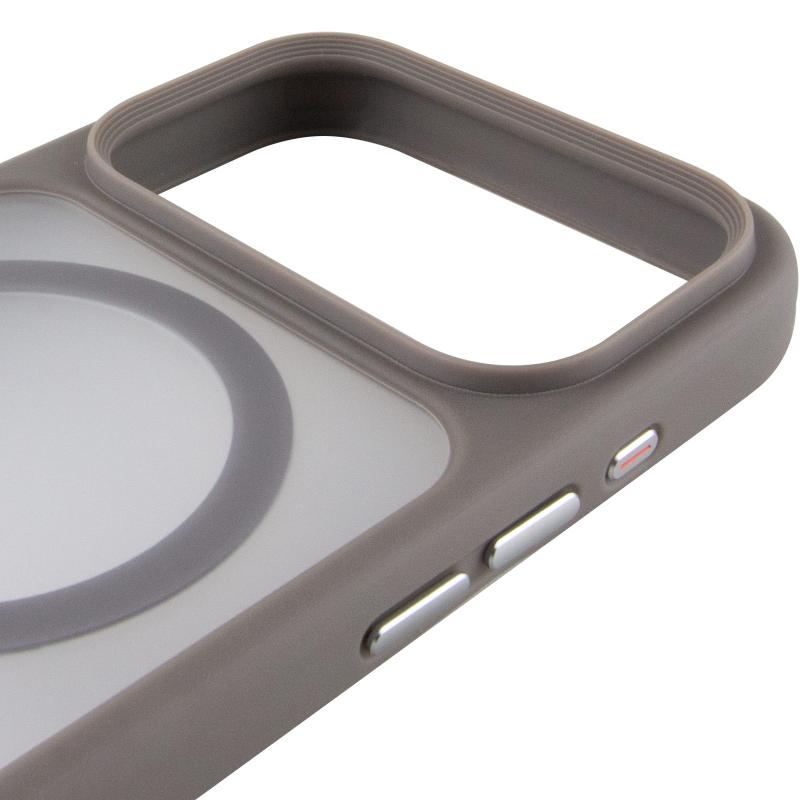 TPU+PC чохол Metal Buttons with Magnetic Fit для Apple iPhone 17 Pro Max (6.9) на малюнкі №4