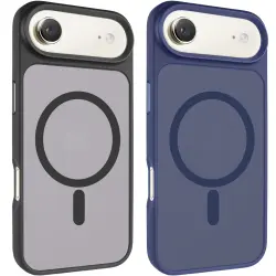 TPU+PC чохол Metal Buttons with MagSafe для Apple iPhone 17 Air (6.5")