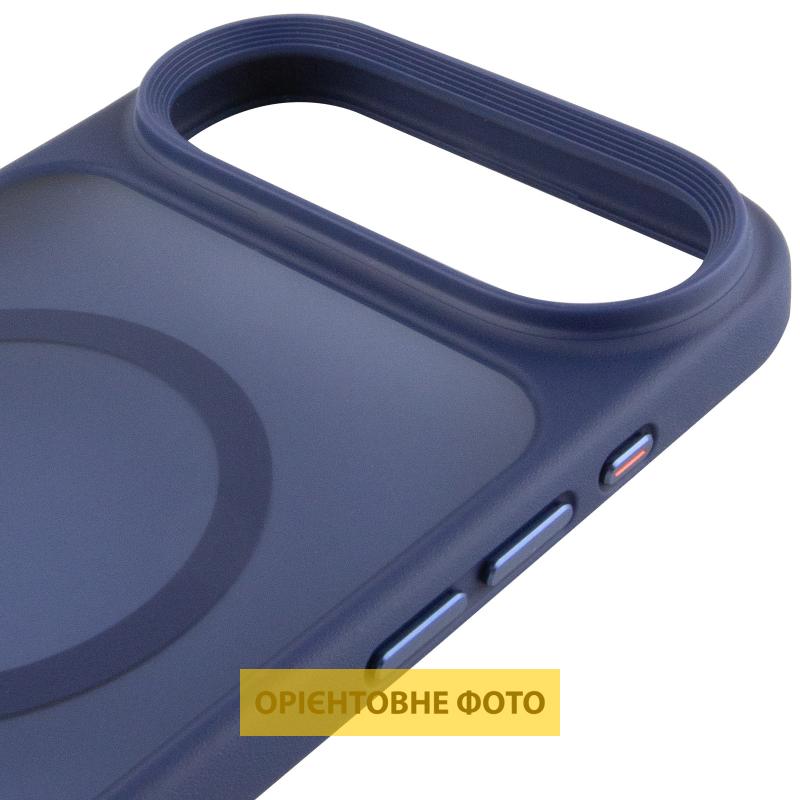 TPU+PC чехол Metal Buttons with MagSafe для Apple iPhone 17 Air (6.5) на картинке №4