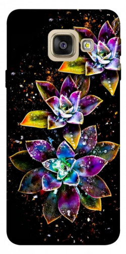 Чехол itsPrint Flowers on black для Samsung A520 Galaxy A5 (2017)