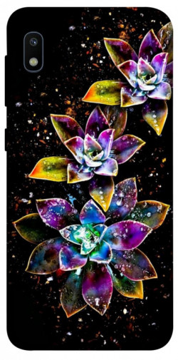 Чохол itsPrint Flowers on black для Samsung Galaxy A10 (A105F)