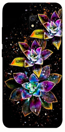 Чехол itsPrint Flowers on black для Xiaomi Redmi 8a