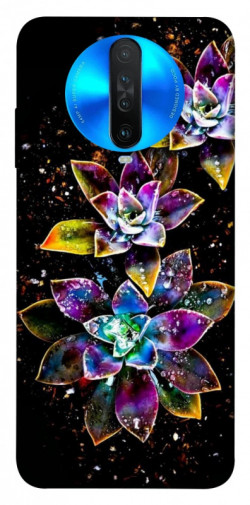 Чехол itsPrint Flowers on black для Xiaomi Redmi K30