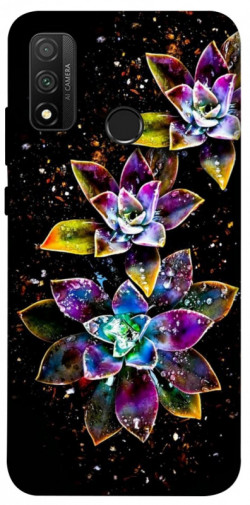 Чехол itsPrint Flowers on black для Huawei P Smart (2020)