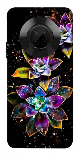 Чехол itsPrint Flowers on black для Huawei Y9a