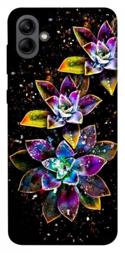 Чохол itsPrint Flowers on black для Samsung Galaxy A04