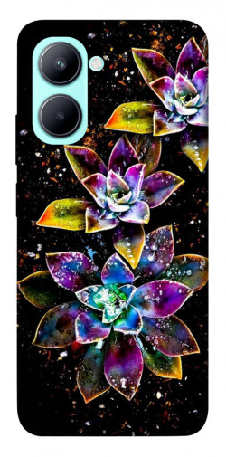 Чохол itsPrint Flowers on black для Realme C33