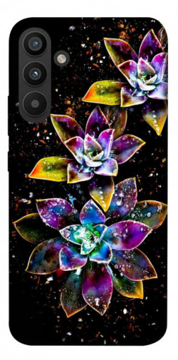 Чехол itsPrint Flowers on black для Samsung Galaxy A34 5G