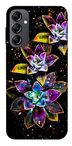 Чохол itsPrint Flowers on black для Samsung Galaxy A14 4G/5G