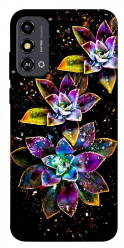 Чохол itsPrint Flowers on black для ZTE Blade A53