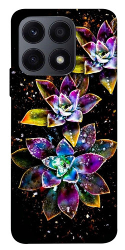 Чехол itsPrint Flowers on black для Huawei Honor X8a