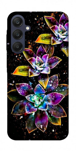 Чехол itsPrint Flowers on black для Samsung Galaxy A25 5G