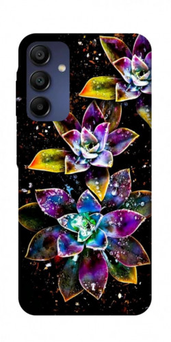 Чохол itsPrint Flowers on black для Samsung Galaxy A16 5G