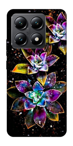 Чохол itsPrint Flowers on black для Xiaomi 14T